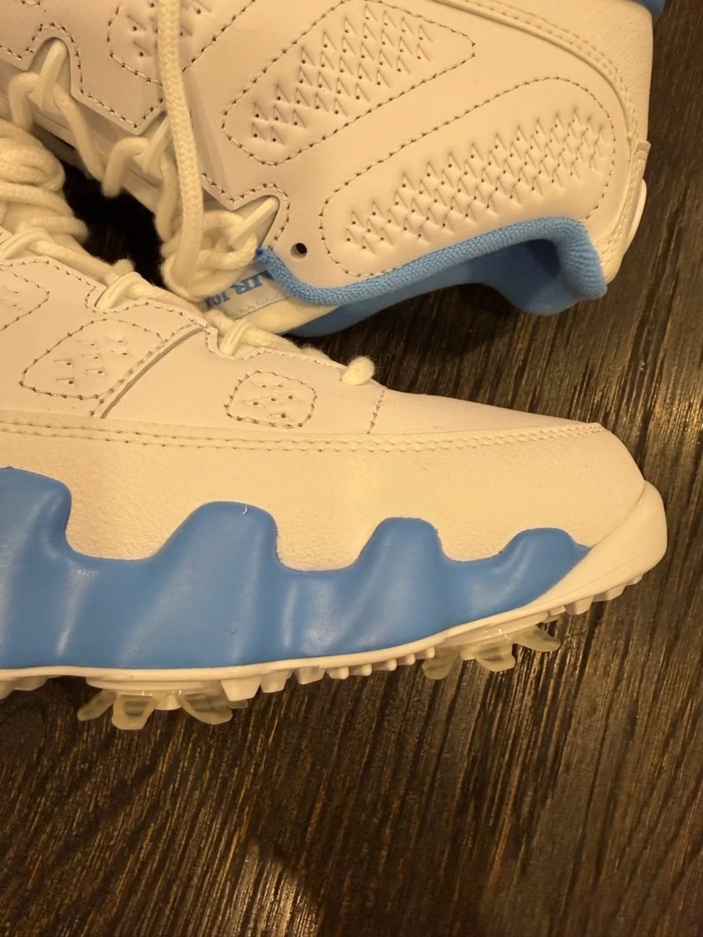 Nike Men’s Air Jordan 9 Low Golf Size 8.5 University Blue